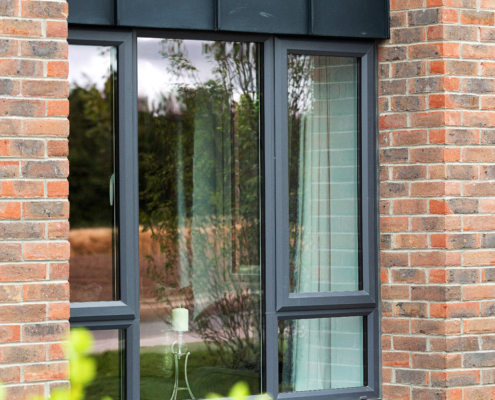 Exterior render bricks